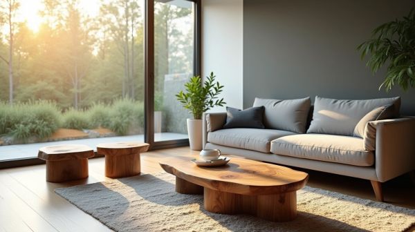 Sublimez votre salon avec nos tables basses en bois de qualité
